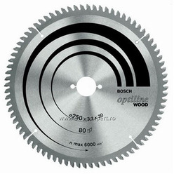 Disc optiline wood 250x30x80 (fin)