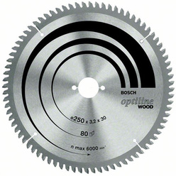 Disc optiline wood 254x30x80t (foarte fin)