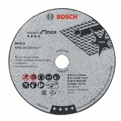Disc de tăiere Expert for Inox 76x1 mm pt. GWS 10.8 (5 bucati)